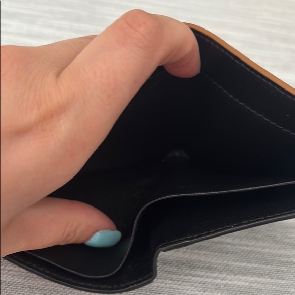 NWOT Calvin Klein 205W39NYC Tan Leather Men’s Wallet - Picture 5 of 6